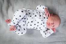 Load image into Gallery viewer, Wonky Dots Sleepsuit
