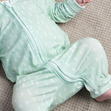 Load image into Gallery viewer, Pistachio Dash Sleepsuit
